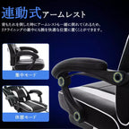 Sillón de Gaming Grande y Alto con Reposapiés, Silla Reclinable Ergonómica de Oficina y Ordenador de Respaldo Alto para Adultos 56D x 69W x 127H cm
