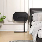 Mesa Auxiliar Bandeja para Sofá, Mesa Auxiliar de Altura Ajustable Minimalista para Espacios Pequeños, Mesa Auxiliar para Cama o Sofá con Ranura para Teléfono y Tablet