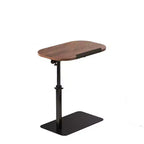 Mesa Auxiliar Bandeja para Sofá, Mesa Auxiliar de Altura Ajustable Minimalista para Espacios Pequeños, Mesa Auxiliar para Cama o Sofá con Ranura para Teléfono y Tablet