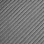 Puf de doble capa de 35.4" – Terciopelo gris oscuro, capacidad de 250 lb, reposapiés y asiento adicional