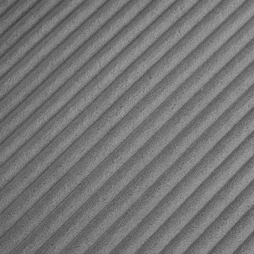 Puf de doble capa de 35.4" – Terciopelo gris oscuro, capacidad de 250 lb, reposapiés y asiento adicional