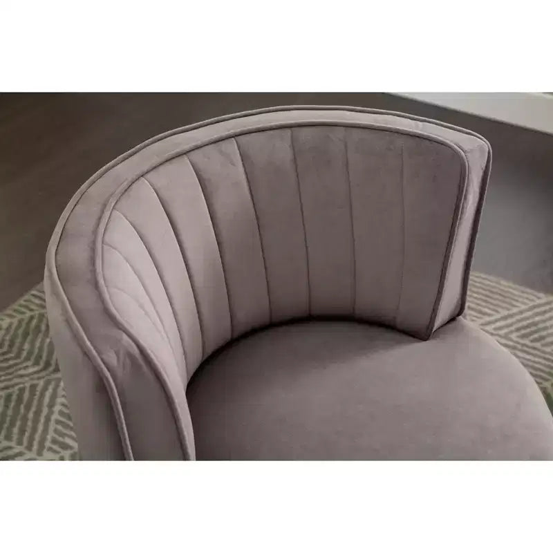 Sofá giratorio de terciopelo 360, sillón redondo moderno, sofá individual tapizado amplio con estructura de madera maciza para sala de estar, dormitorio, sala de juegos