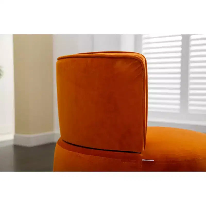 Sofá giratorio de terciopelo 360, sillón redondo moderno, sofá individual tapizado amplio con estructura de madera maciza para sala de estar, dormitorio, sala de juegos