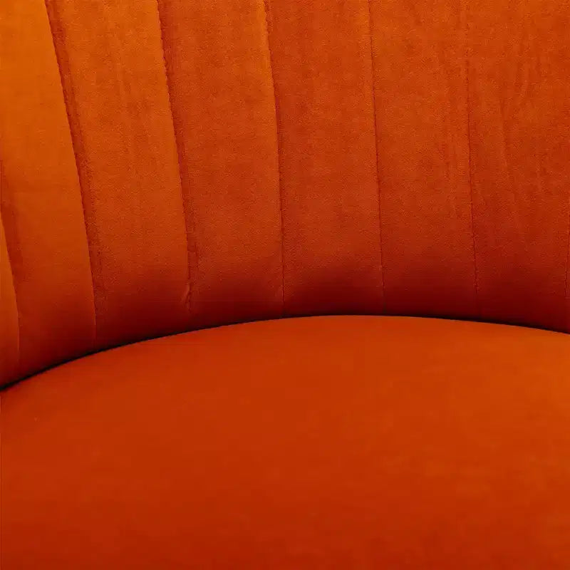 Sofá giratorio de terciopelo 360, sillón redondo moderno, sofá individual tapizado amplio con estructura de madera maciza para sala de estar, dormitorio, sala de juegos