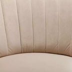 Sofá giratorio de terciopelo 360, sillón redondo moderno, sofá individual tapizado amplio con estructura de madera maciza para sala de estar, dormitorio, sala de juegos