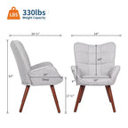 Sillas de comedor modernas tapizadas, sillas de bar para isla de cocina con respaldo, adecuadas para cocina, comedor, sala de estar, cafetería.