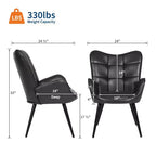 Sillas de comedor modernas tapizadas, sillas de bar para isla de cocina con respaldo, adecuadas para cocina, comedor, sala de estar, cafetería.