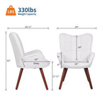 Sillas de comedor modernas tapizadas, sillas de bar para isla de cocina con respaldo, adecuadas para cocina, comedor, sala de estar, cafetería.