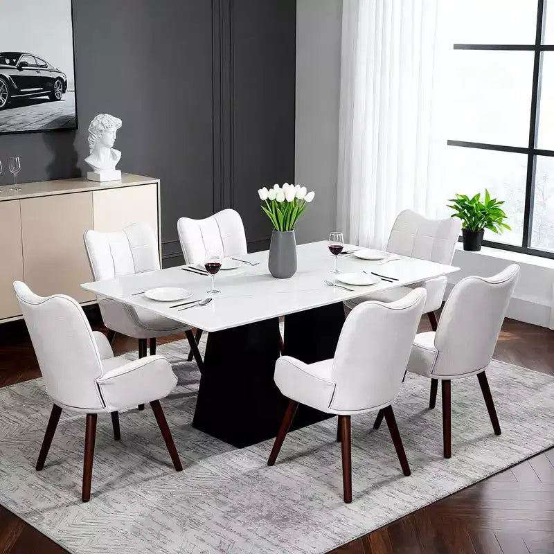 Sillas de comedor modernas tapizadas, sillas de bar para isla de cocina con respaldo, adecuadas para cocina, comedor, sala de estar, cafetería.