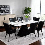 Sillas de comedor modernas tapizadas, sillas de bar para isla de cocina con respaldo, adecuadas para cocina, comedor, sala de estar, cafetería.