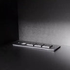TUYOHW Mueble de TV flotante montado en la pared con luces LED para televisores de hasta 65 pulgadas, centro de entretenimiento con espacio de almacenamiento