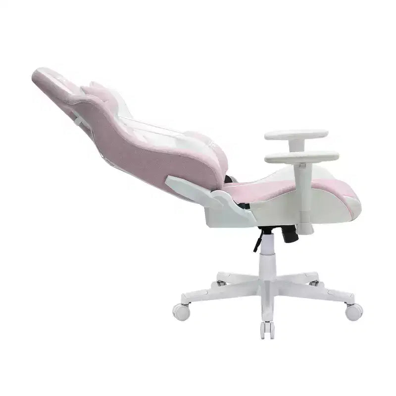 TUYOHW Silla giratoria para juegos de 136 kg con altura ajustable, cojín lumbar y para la cabeza, ruedas, sillas ergonómicas para oficina y videojuegos para oficina y hogar