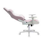 TUYOHW Silla giratoria para juegos de 136 kg con altura ajustable, cojín lumbar y para la cabeza, ruedas, sillas ergonómicas para oficina y videojuegos para oficina y hogar