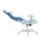 TUYOHW Silla giratoria para juegos de 136 kg con altura ajustable, cojín lumbar y para la cabeza, ruedas, sillas ergonómicas para oficina y videojuegos para oficina y hogar