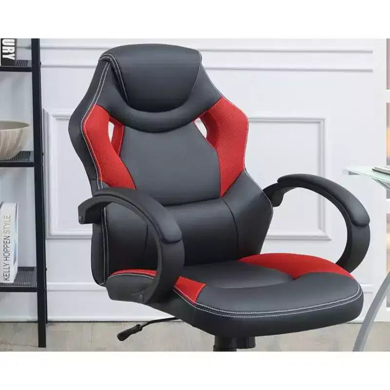 Sillón giratorio de juegos TUYOHW con altura ajustable y ruedas, silla ergonómica de oficina para videojuegos, chaise longue para oficina y hogar, silla de ocio tapizada