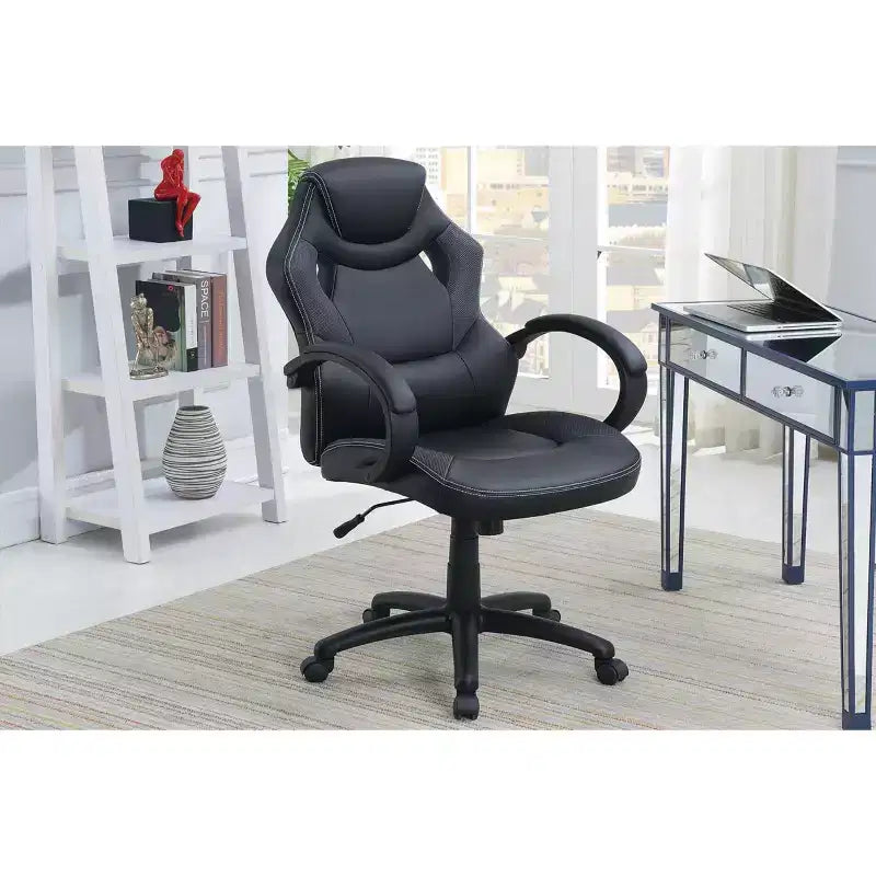 Sillón giratorio de juegos TUYOHW con altura ajustable y ruedas, silla ergonómica de oficina para videojuegos, chaise longue para oficina y hogar, silla de ocio tapizada