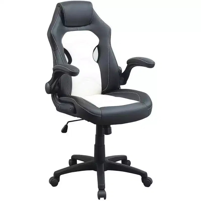 Sillón giratorio de juegos TUYOHW con altura ajustable y ruedas, silla ergonómica de oficina para videojuegos, chaise longue para oficina y hogar, silla de ocio tapizada