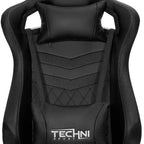 TUYOHW Silla ergonómica ajustable para juegos, silla de oficina giratoria 360° con almohada para cabeza y lumbar, silla reclinable 90-150 para oficina y hogar, 136 kg máx., negra