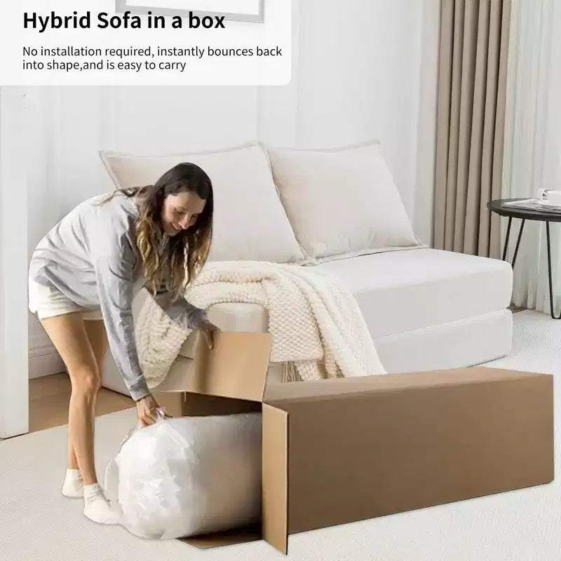 Sofá cama plegable, sillón reclinable con almohada, colchón de suelo, sofá de suelo con respaldo para sala de estar, dormitorio, habitación de invitados, oficina en casa, tamaño individual