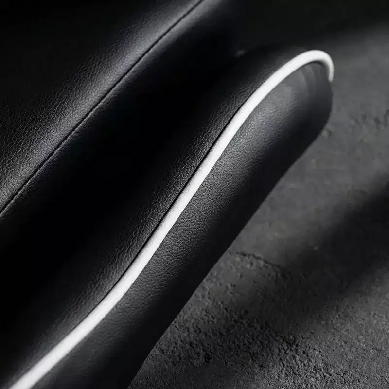 Silla Gaming Estilo Racing, Silla Ergonómica E-sports con Masaje, Cuero PU, Espuma Moldeada de Alta Densidad, Cómoda y Segura, Blanca