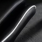 Silla Gaming Estilo Racing, Silla Ergonómica E-sports con Masaje, Cuero PU, Espuma Moldeada de Alta Densidad, Cómoda y Segura, Blanca