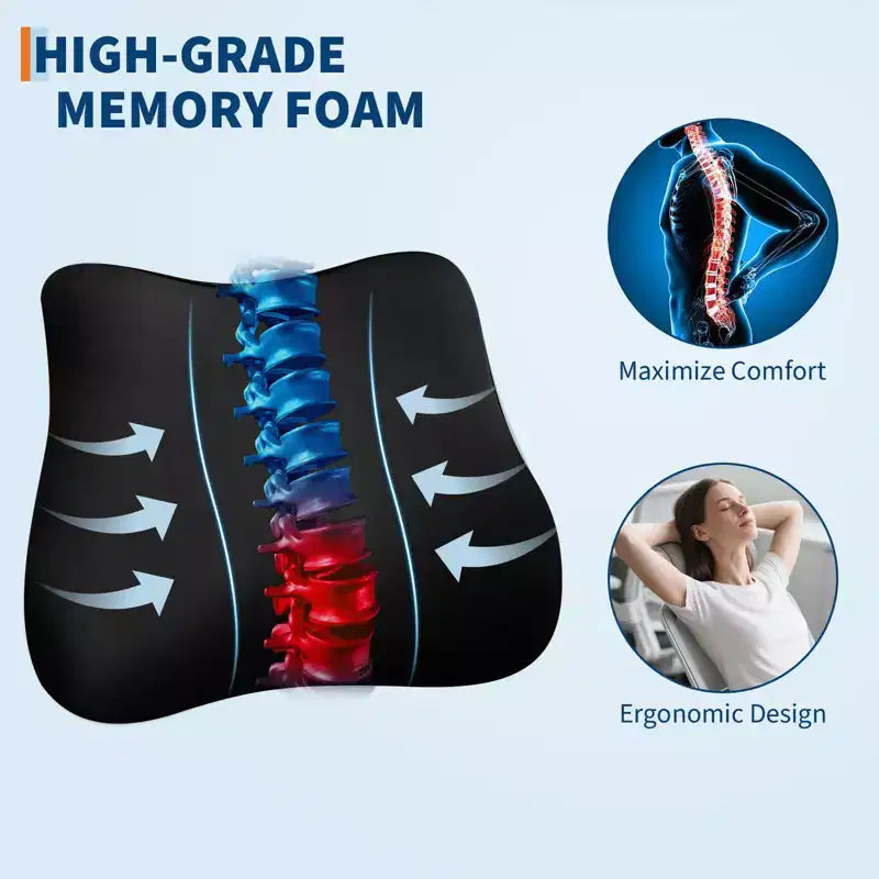 Sillón reclinable ergonómico de malla Acekool con reposapiés, soporte lumbar y reposacabezas ajustables, para oficina en casa o sala de juegos
