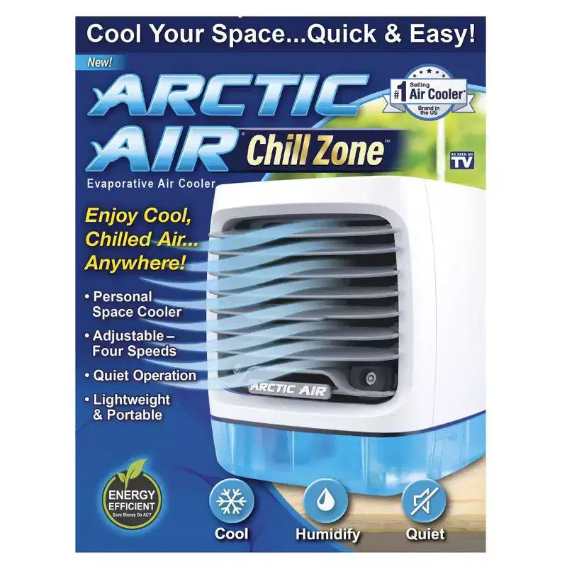 Caja Abierta - Como se ve en TV Arctic Air Chill Aire Acondicionado Portátil Humidificador Ventilador 1200 BTU