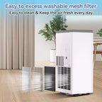 Acondicionador de aire portátil de 10000 BTU con calefactor, 3 en 1, refrigeración, aire acondicionado portátil