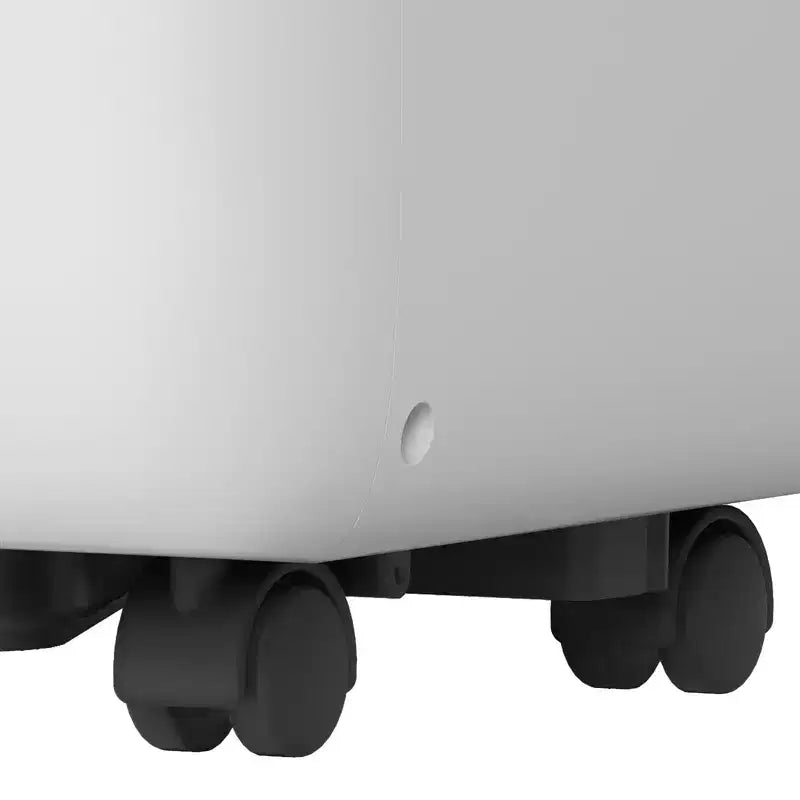 Acondicionador de Aire Portátil de 10,000 BTU - Aire Acondicionado Inteligente 3 en 1 (Enfriar/Deshumidificar/Ventilador) para 41.8 m². Incluye Control Remoto con Pantalla LED, Modo Noche y Kit para Ventana