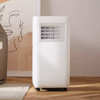 Acondicionador de Aire Portátil de 10,000 BTU - Aire Acondicionado Inteligente 3 en 1 (Enfriar/Deshumidificar/Ventilador) para 41.8 m². Incluye Control Remoto con Pantalla LED, Modo Noche y Kit para Ventana