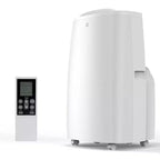 Aire acondicionado portátil de 14,000 BTU, unidad de CA portátil 3 en 1 enfría/ventilador/deshumidificador de hasta 70 m², unidad de CA con temporizador de 24 horas, control remoto, dormitorio