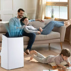 Aire Acondicionado Portátil Silencioso de 14.000 BTU: 3 en 1, Refrigeración, Deshumidificador y Ventilador para Habitaciones Grandes de Hasta 70 m². Incluye Mando a Distancia, Modo de Reposo y Temporizador de 24 Horas