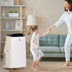 Acekool Aire Acondicionado Portátil Inteligente de 15000 BTU, AC Interior 5 en 1, Control Remoto, Silencioso, Hasta 850 Sq Ft, para Dormitorio u Oficina, Tapa Negra