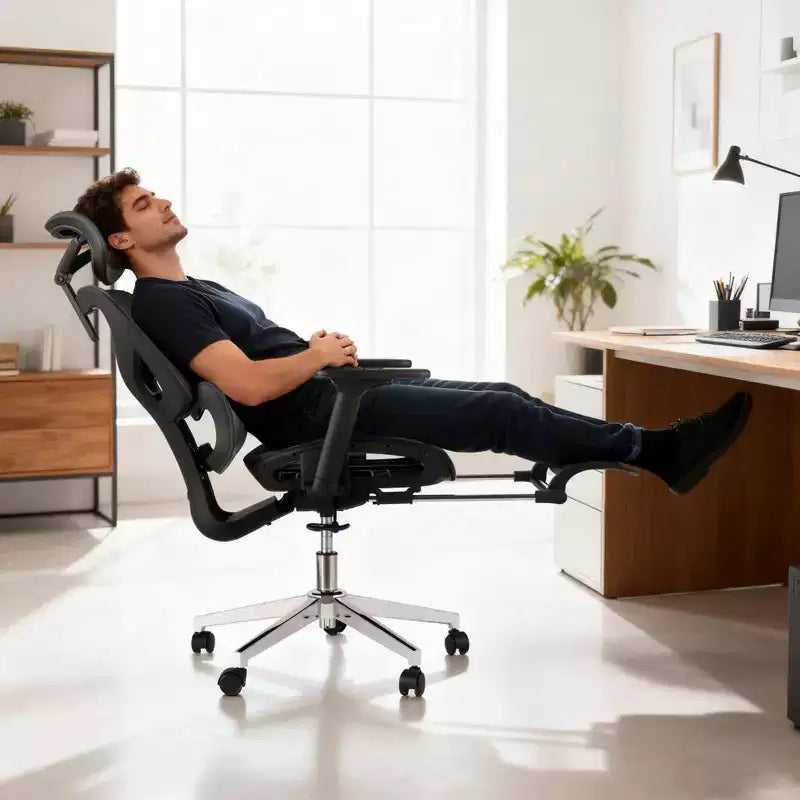Silla de oficina ergonómica, cómoda silla de escritorio con respaldo alto y reposabrazos ajustables en 3D, silla giratoria para trabajo, estudio, videojuegos