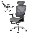 Silla de oficina ergonómica, cómoda silla de escritorio con respaldo alto y reposabrazos ajustables en 3D, silla giratoria para trabajo, estudio, videojuegos