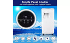 Aire Acondicionado Portátil GustoWave de 10,000 BTU - 3 en 1 Refrigeración, Deshumidificador y Ventilador - Enfría hasta 42 m², Ultra Silencioso, Eficiencia Energética, Control Remoto