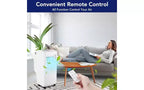 Aire Acondicionado Portátil GustoWave de 10,000 BTU - 3 en 1 Refrigeración, Deshumidificador y Ventilador - Enfría hasta 42 m², Ultra Silencioso, Eficiencia Energética, Control Remoto