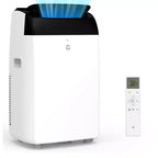 GustoWave Aire Acondicionado Portátil de 12000 BTU, Unidades de CA Inteligentes 3-EN-1 con Control Remoto para Habitaciones de hasta 51 m²