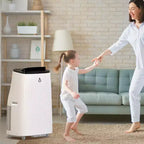 Aire Acondicionado Portátil de 15,000 BTU para Habitaciones Grandes de hasta 850 pies cuadrados, Ventilador Enfriador y Deshumidificador 3 en 1 con Control Remoto, Oscilación Automática, Diseño sin Drenaje