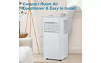 Aire Acondicionado Portátil 3 en 1 de 8.000/10.000 BTU - Enfría hasta 41,8 m², Funcionamiento Silencioso, Filtro Lavable, R32 Ecológico