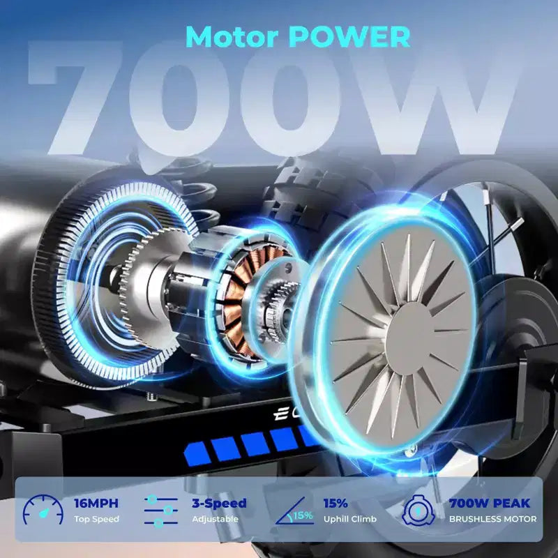 ECOLEAP K1 Moto de Cross Eléctrica para Niños 36V, 25.7 KM/H Rápida, 22.5 KM de Autonomía, Motor de 700W Pico, 3 Modos de Velocidad, Neumáticos Todoterreno de 12 Pulgadas, UL, Edades 3-10