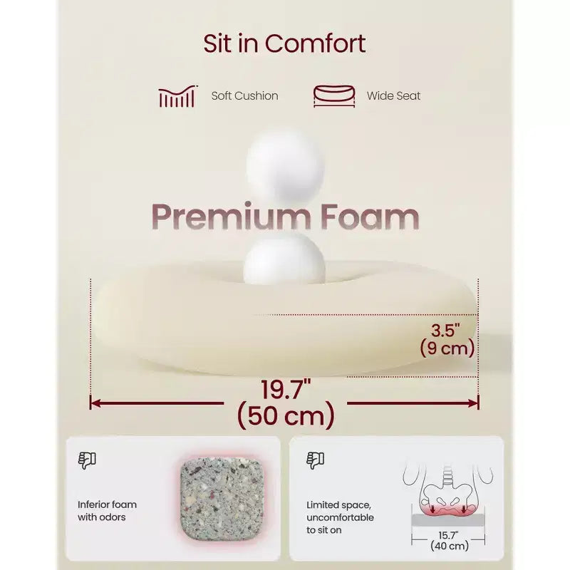 Silla de oficina ergonómica de malla VASAGLE con soporte lumbar ajustable, función de inclinación de 90-105°, asiento ancho, reposabrazos abatibles