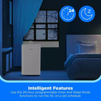 Aire Acondicionado Portátil Midea Inverter Inteligente de 10,000 BTU DOE, para espacios de hasta 41.8 m², Blanco
