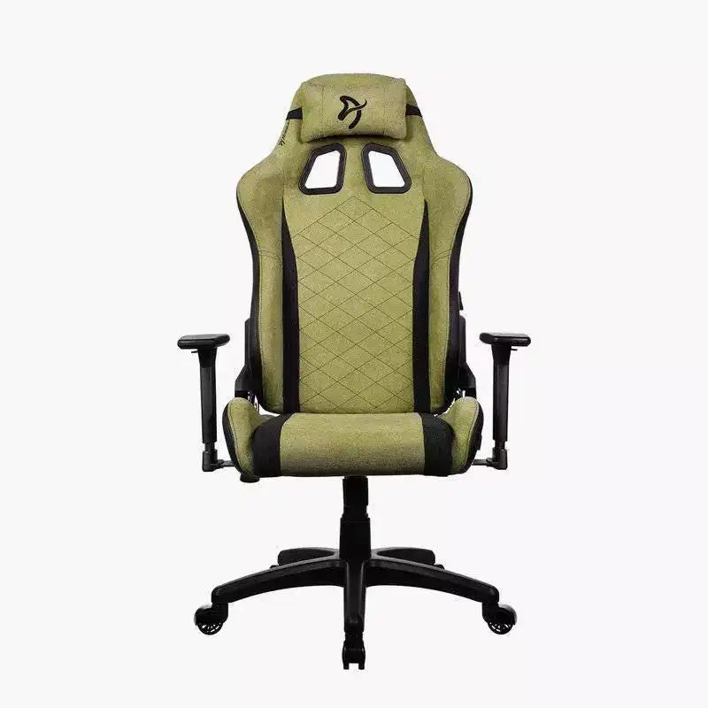 Silla Arozzi Avanti de Oficina y Gaming de Tejido Suave con Cojines Suaves de Apoyo para Cuello y Zona Lumbar