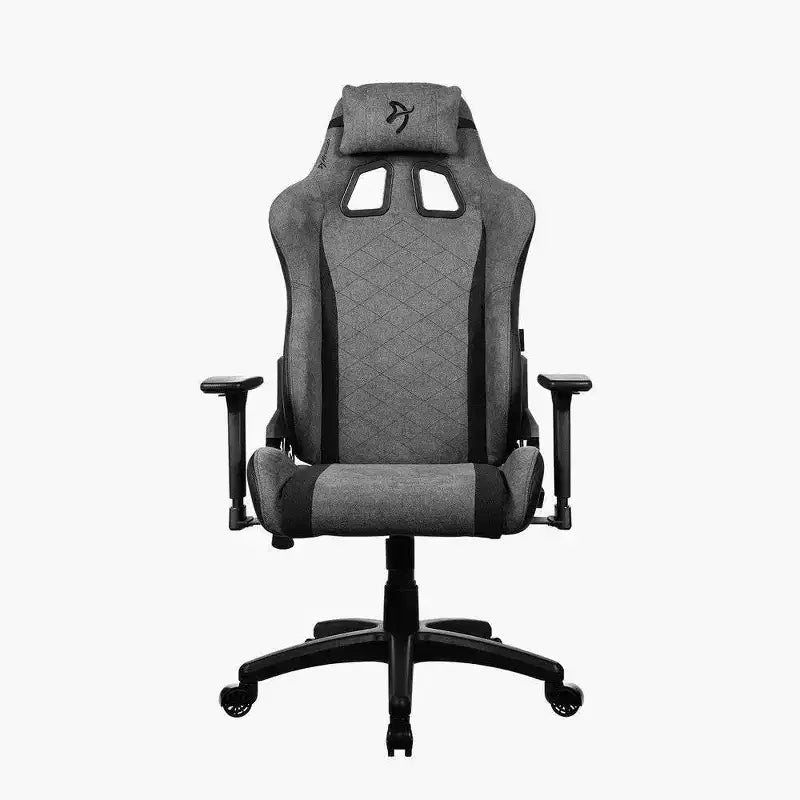 Silla Arozzi Avanti de Oficina y Gaming de Tejido Suave con Cojines Suaves de Apoyo para Cuello y Zona Lumbar