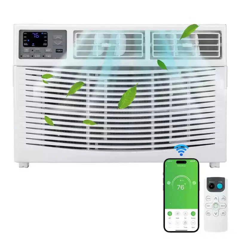 Karl Home 14000 BTU Wi-Fi Enabled Portable All-in-One Window Air Conditioner