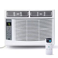 Window Air Conditioner 6,000 Btus, Turbo Fast Cooling Up to 250 Sq.Ft. Flexible Window Opening(T Design), Window AC Unit with Remote & APP Control