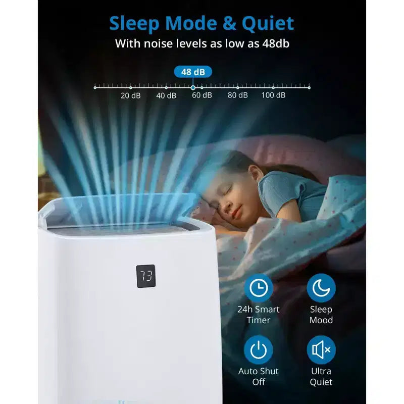 Unidad de aire acondicionado portátil de 14000 BTU, aire acondicionado con control remoto, funciones de frío, ventilador y deshumidificación, modo de suspensión/temporizador de 24 horas, enfría 65 m²