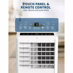 Aire acondicionado portátil de 8000 BTU - CA 3 en 1 para habitaciones de hasta 32.5 m² con control remoto y kit para ventana