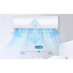 Aire acondicionado mini split de 9,000 BTU, aire acondicionado de pared con bomba de calor de 19 SEER2 y kits de instalación, enfría hasta 41.8 m², WiFi y control remoto, 115 V